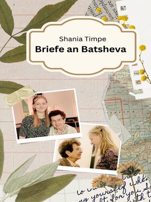 cover image of Briefe an Batsheva